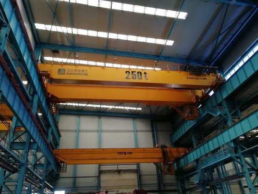 kwaliteit  Industrial Span 30m 20 Ton Overhead Bridge Crane A6~A8 Duty fabriek