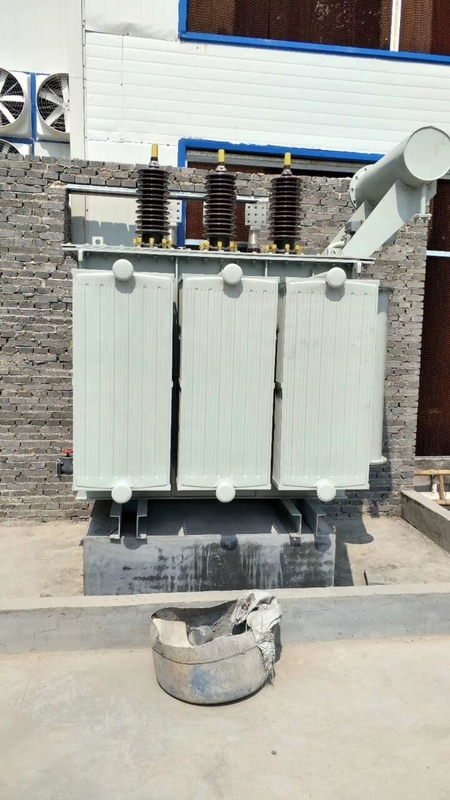 Geel of zwart IEC60076 Kerntype Vermogentransformer met een nominale kracht van 5-3000kva