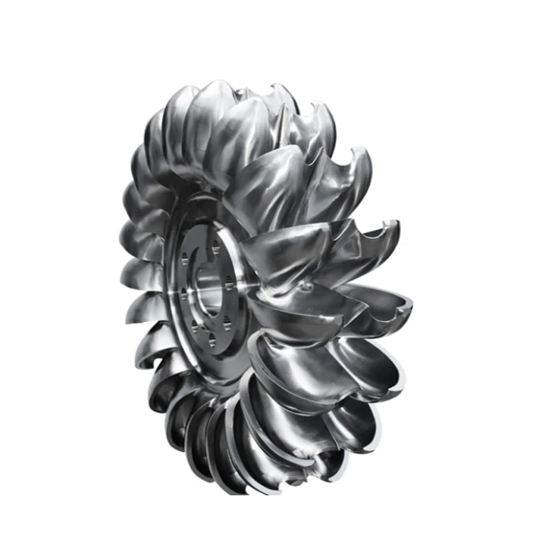 Roestvrij staal Runner High Head Water Turbine Ontworpen voor High RPM 600-1000rpm