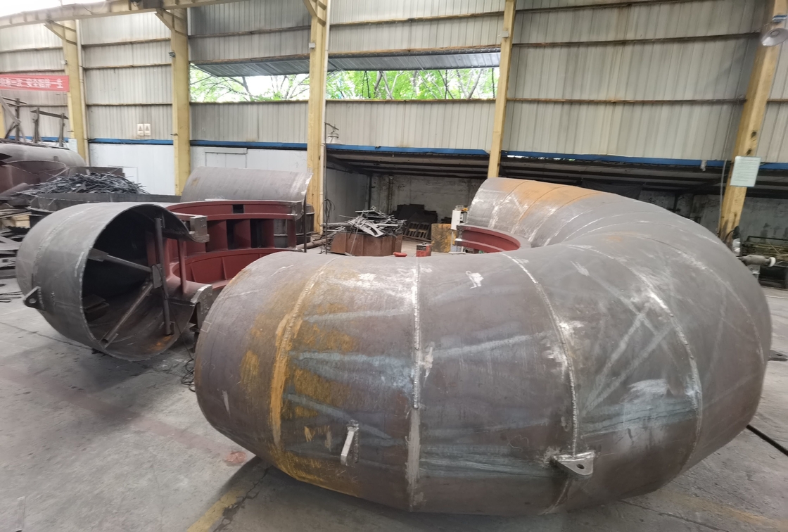 Brush Excitation Mode Waterturbinegenerator met horizontale installatiemethode