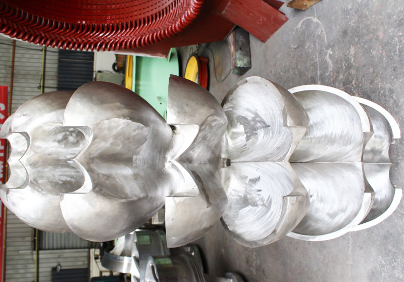 Olieverkoeling Pelton-turbinegenerator Pelton-turbinegenerator met gietijzeren lichaam