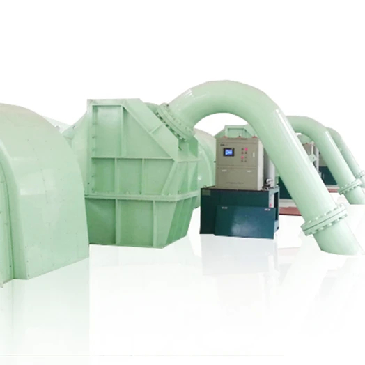 100kw-50mw Power Output Pelton turbinegenerator met koelmethode Lucht/olie koeling