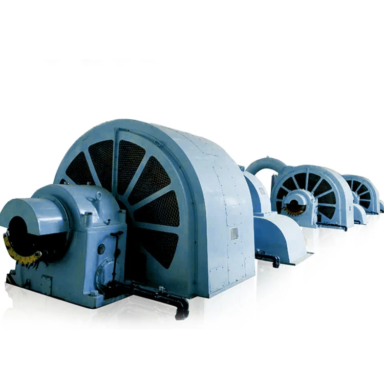 Energiecentrale Pelton turbinegenerator met 85-95% efficiëntie en nominale stroom 100-1000A