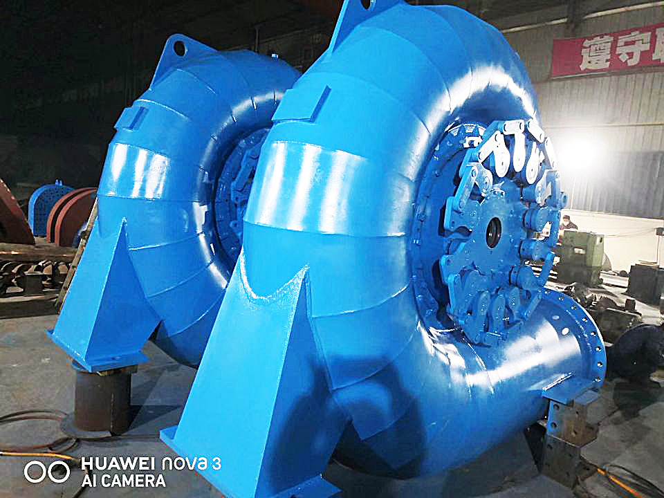 200kw-20mw capaciteit Hydroturbinegenerator voor waterhoofd 5m-500m Projecten