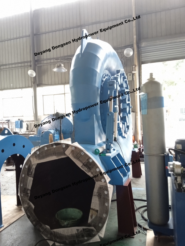Kraftwerk met hoge capaciteit Francis Turbine Generator 300KW-20MW Nationale efficiëntie 90%-96%
