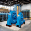 Precision Francis Turbine Generator Roestvrij staal Runner materiaal en nominale frequentie 50Hz/60HZ