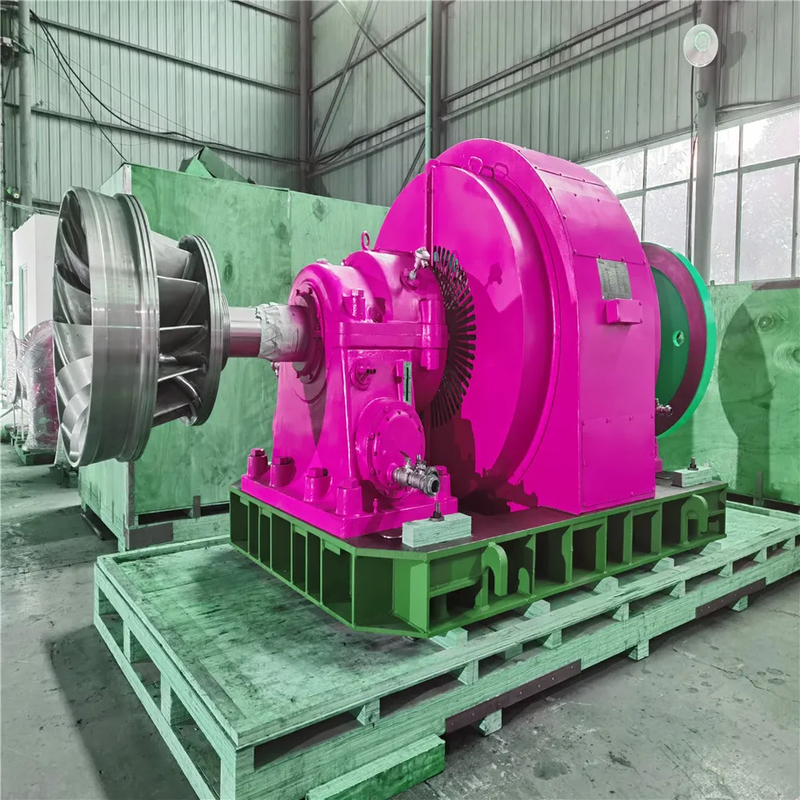 Verticale/horizontale waterturbinegenerator 450-1000 t/min.