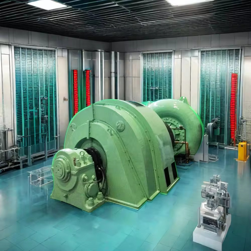 Verticale/horizontale waterturbinegenerator 450-1000 t/min.
