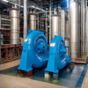 Kracht waterturbine generator aangepaste kleur borstelloos/borstel opwinding 220V-690V 50/60Hz 200kw-20mw lucht/water