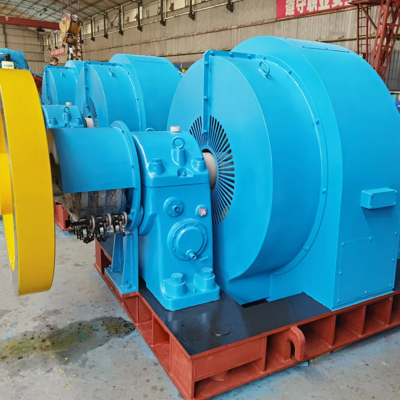 Gepersonaliseerde capaciteit Hydroturbine Generator 200kw-20mw Staal Parameters 5m-500m Waterkop 50HZ/60HZ