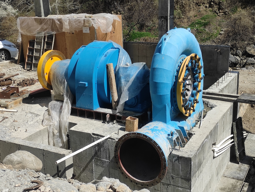 Spanningswaterturbinegenerator voor automatische besturing 200kw-20mw Borstelloze installatie