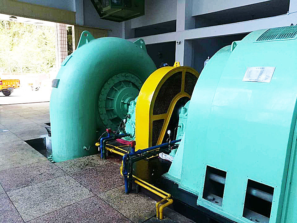 Verticale lucht/water koeling waterturbine generator 220V-690V borstelloze 200kw-20mw 450-1000 RPM