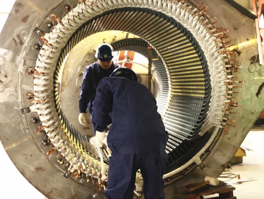 Gepersonaliseerde luchtgekoelde waterturbinegenerator met roestvrij staal runner 450-1000 RPM