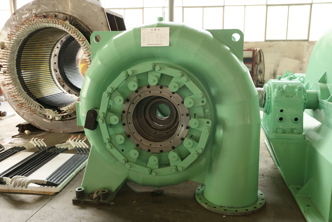 50 jaar levensduur Francis Hydroturbine hoge duurzaamheid voor kleinschalige projecten Fabriek Verkoop