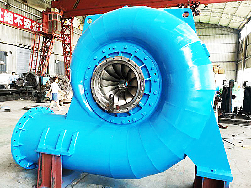 200 kW-20 MW capaciteit Francis Turbine Generator / Kaplan Hydro Turbine voor geavanceerde energieopwekking