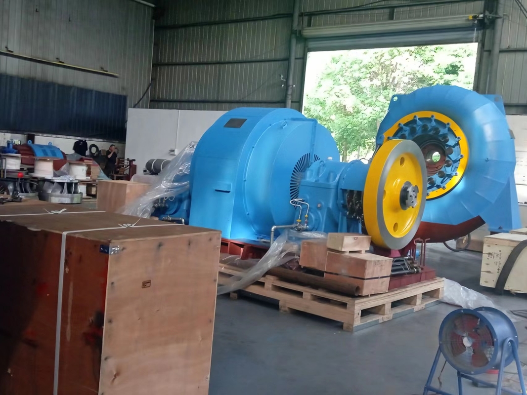 Gepersonaliseerde Kleurwaterturbine 200kw-20mw Vermogensuitgang In- en buitenactiviteit