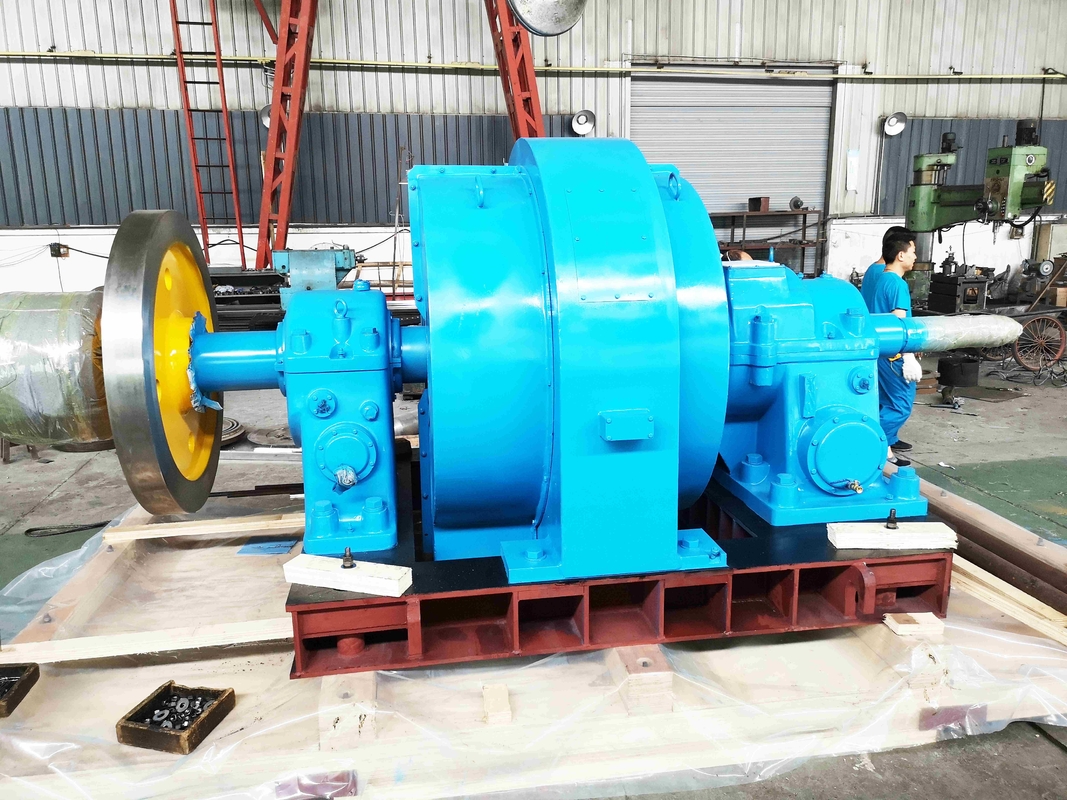 Efficiëntie Roestvrij staal Francis Turbine Generator 300 kW-20 MW Verticaal of horizontaal