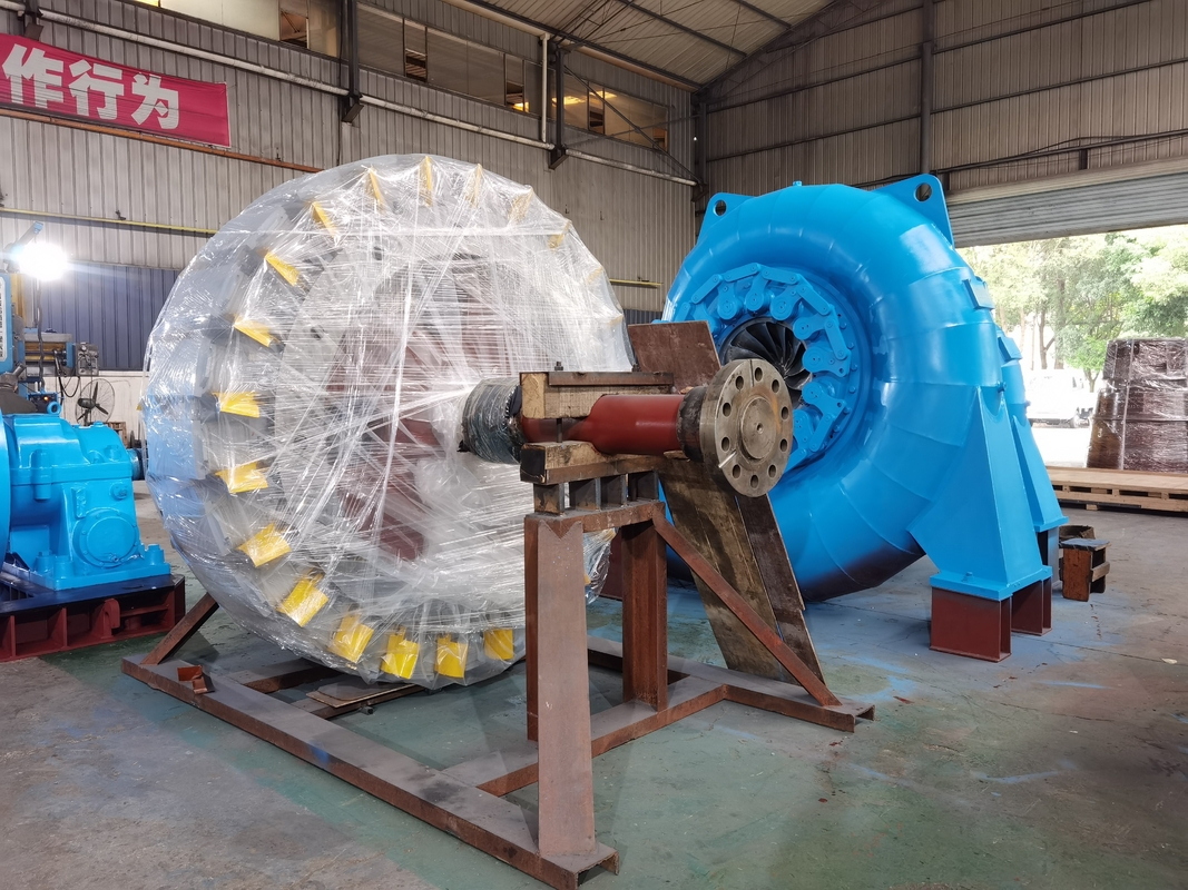 Corrosiebestendig roestvrij staal Francis waterturbine generator Francis turbine generator