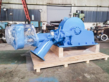 Efficiëntie 90-96% Waterturbine met een hoge omzet van 450-1000 tpm Francis Kaplan Pelton-turbine