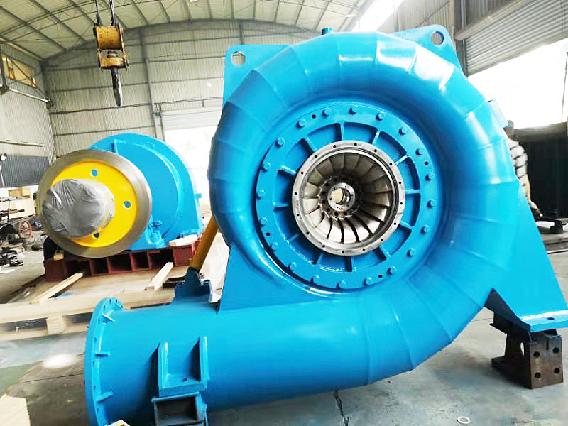 Duurzaamheid Hydroturbinegenerator met aangepast model 5m-500m Waterkop 50HZ/60HZ Frequentie