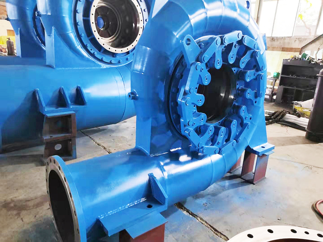 Duurzaamheid aangepaste Kaplan Hydroturbine Francis Hydroturbine Staal roestvrij staal RPM 450-1000rpm