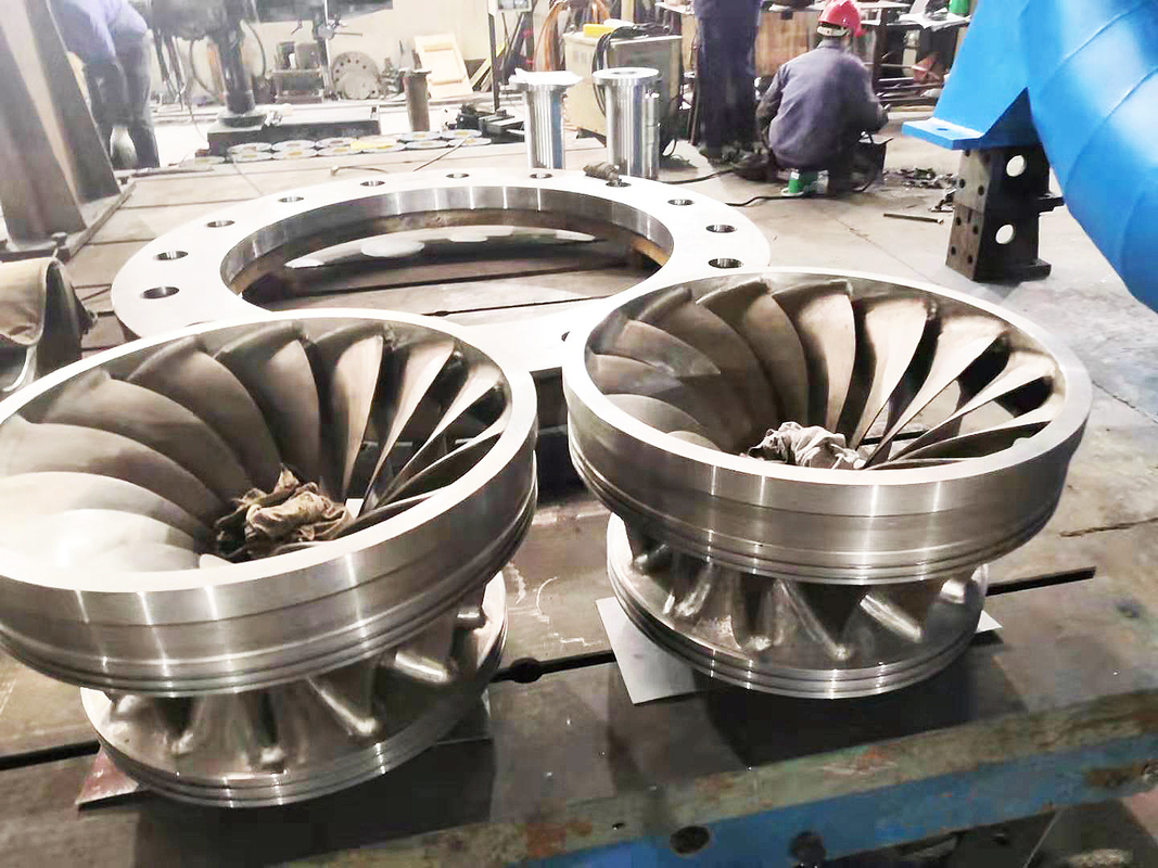 Hoge duurzaamheid Hydroturbine Generator voor behoefte Parameters staal en roestvrij staal
