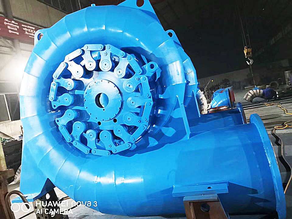 Op maat gemaakte spanningsgenerator voor verticale/horizontale waterturbines met automatisch/handmatig bedieningspaneel