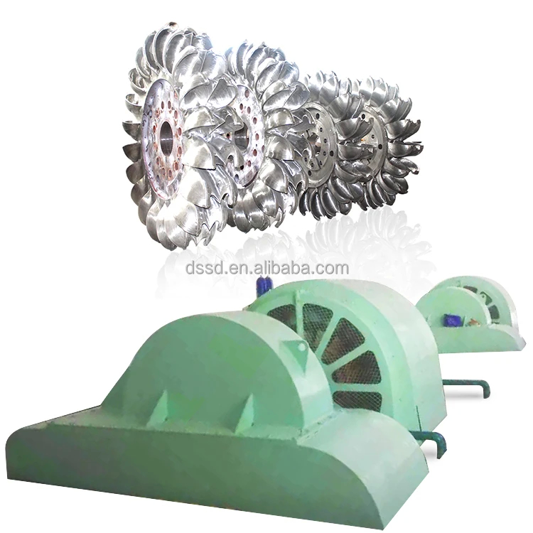 Verticale waterturbinegenerator zonder borstel 200kw-20mw 450-1000 RPM 220V-690V
