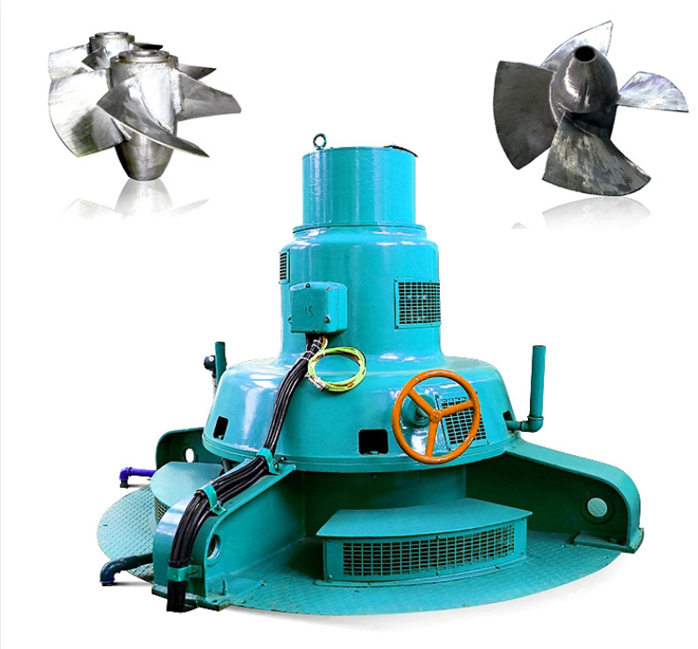 Kaplan Turbine Generator Runner Diameter 0,6-2m Nominale kop 5-30m voor energieopwekkingsapparatuur