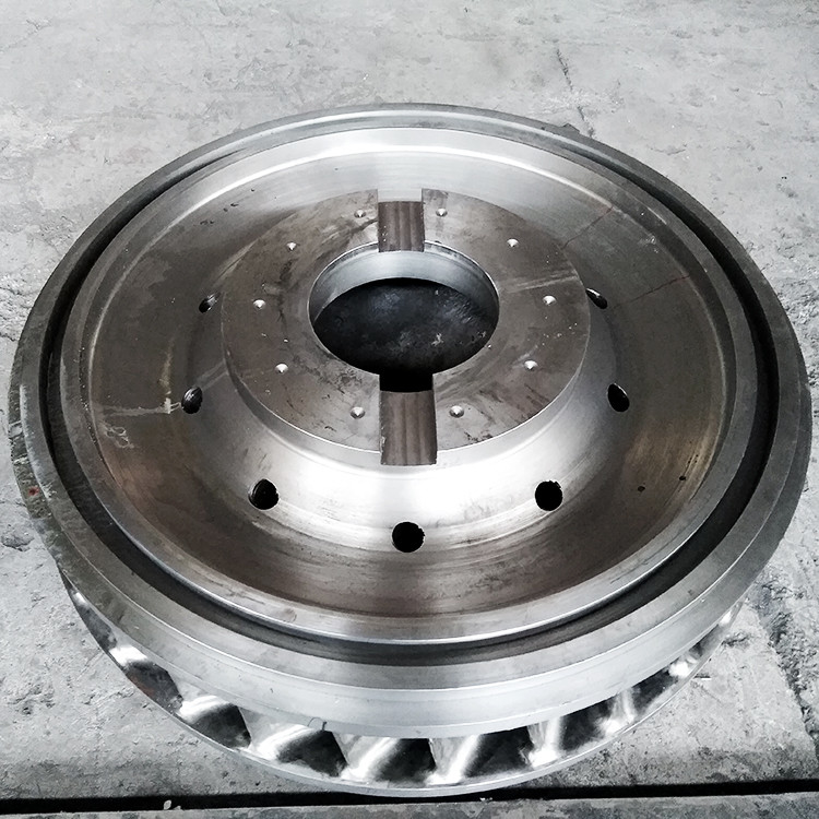 Precision Hydro Turbine Runner met wisselbaar blad Anti-corrosie met roestvrij staal of koolstofstaal