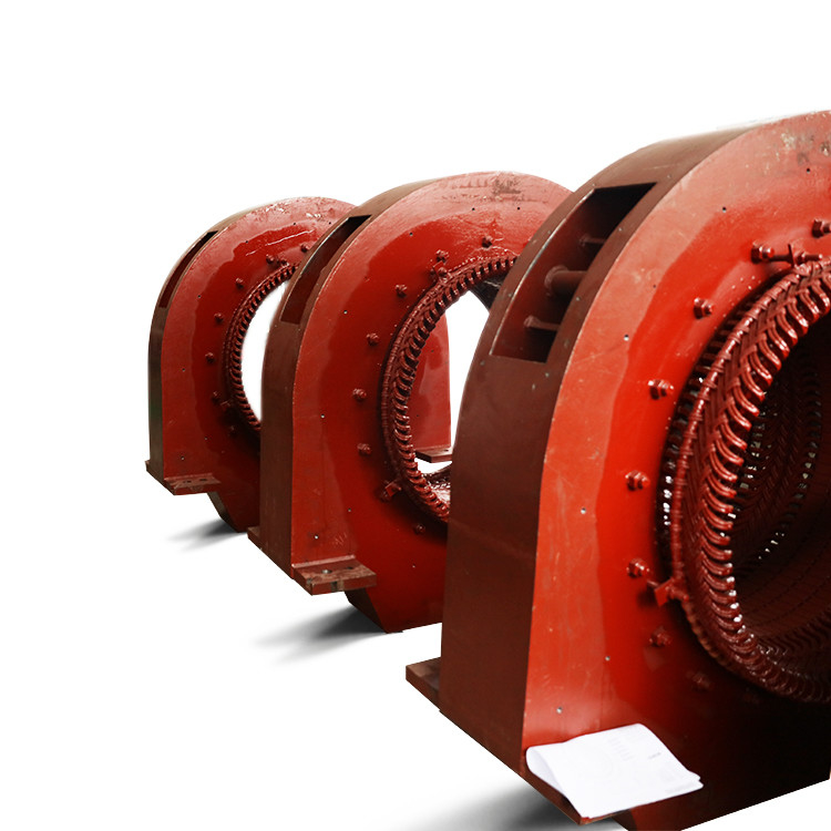 Spanningswaterturbinegenerator met aangepaste kleur borstelloze opwinding lucht/water koeling