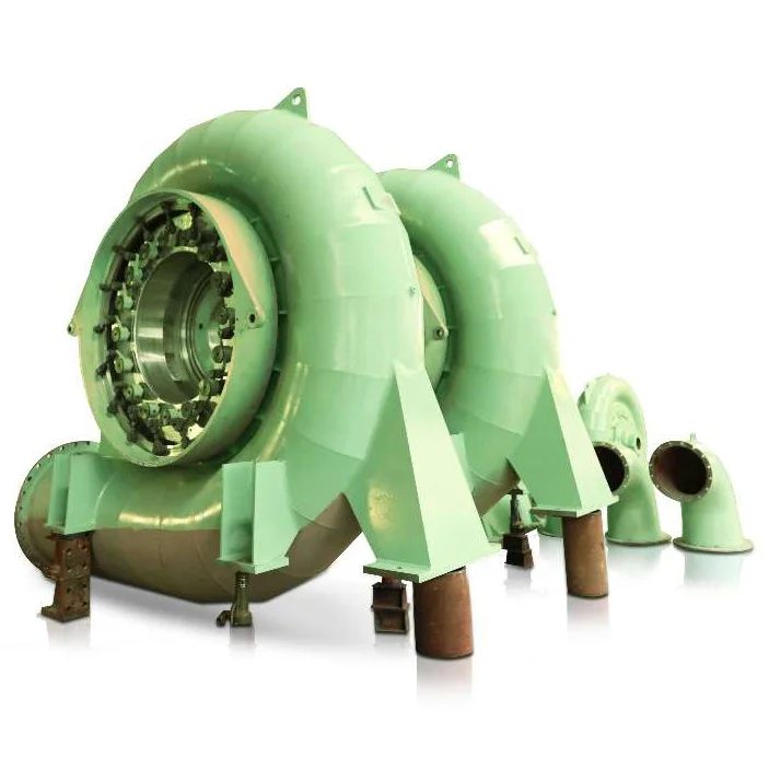 Aangepaste staal en roestvrij staal Francis Turbine Generator Duurzaamheid voor verschillende waterkoppen