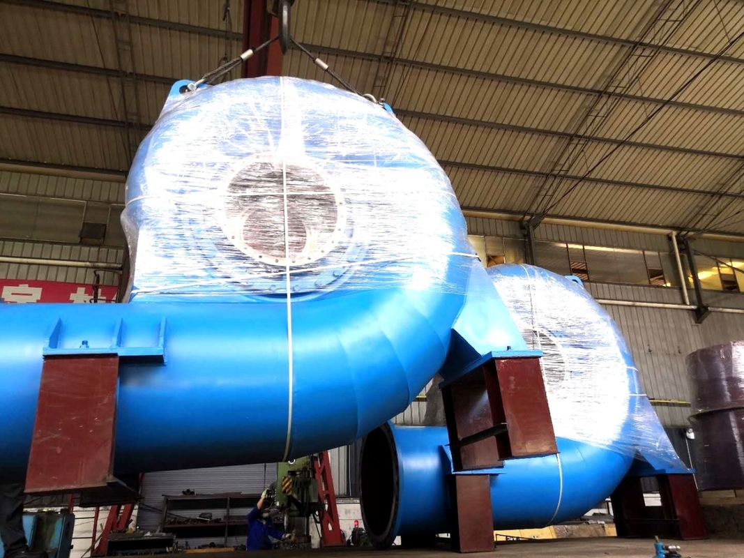 200kw-20mw capaciteit Hydroturbine Generator Op maat gemaakt model voor 5m-500m waterkop toepassingen
