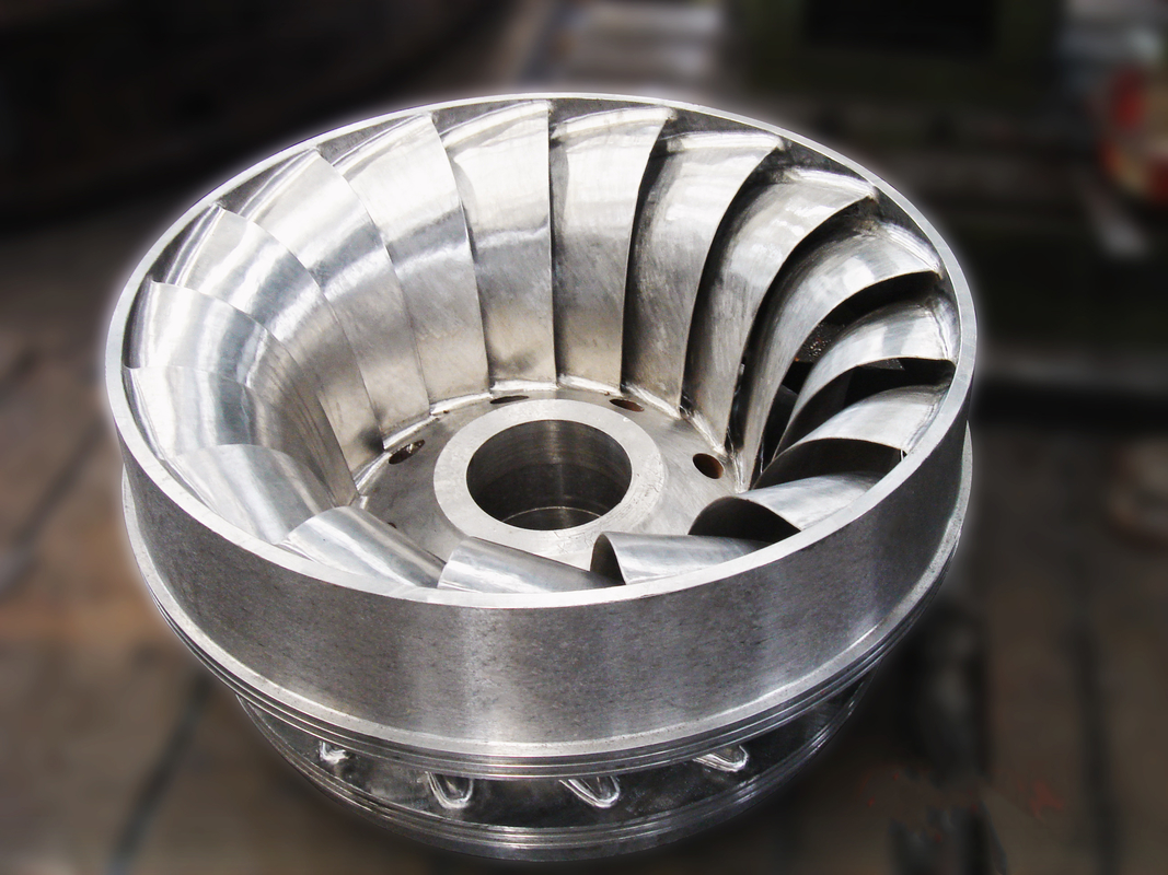 300 kW-20 MW nominale kracht Francis Hydroturbine Generator met 450-1000 RPM nominale snelheid
