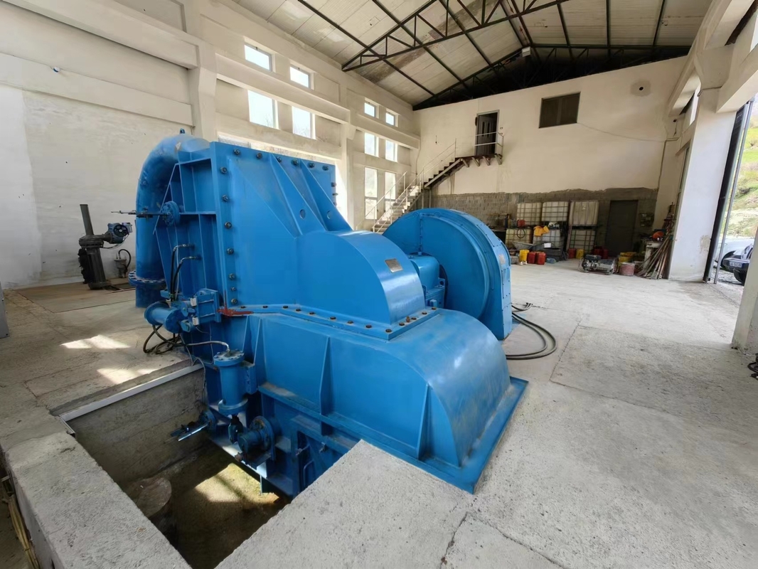 Op maat gemaakte 100kw-50mw Pelton Turbine Energy Generator 50/60Hz met High Head