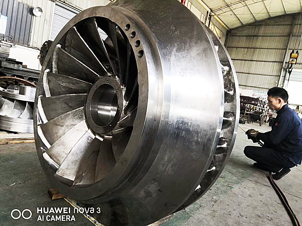 Verticale of horizontale Francis-turbinegenerator 400V 800V 6,3kV 10kV