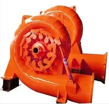 Efficiëntie Roestvrij staal Francis turbinegenerator voor verticale en horizontale installatie