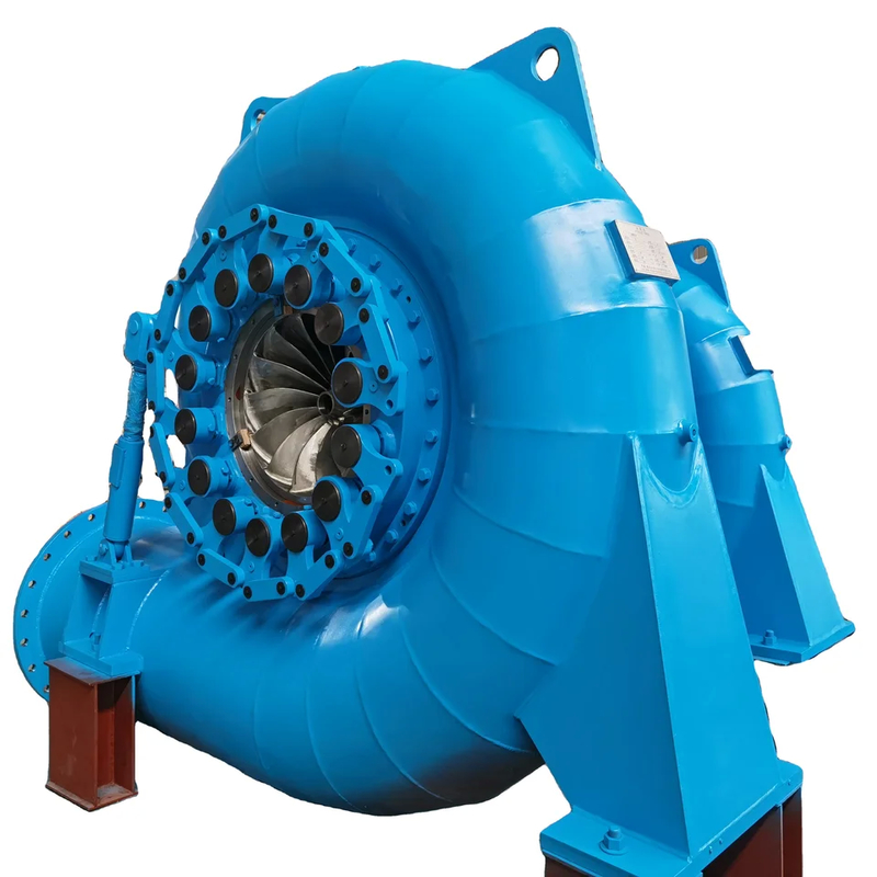 Verticale of horizontale Francis turbine generator Automatische besturingsmodus 300KW-20MW 400V 800V 6.3kV 10kV