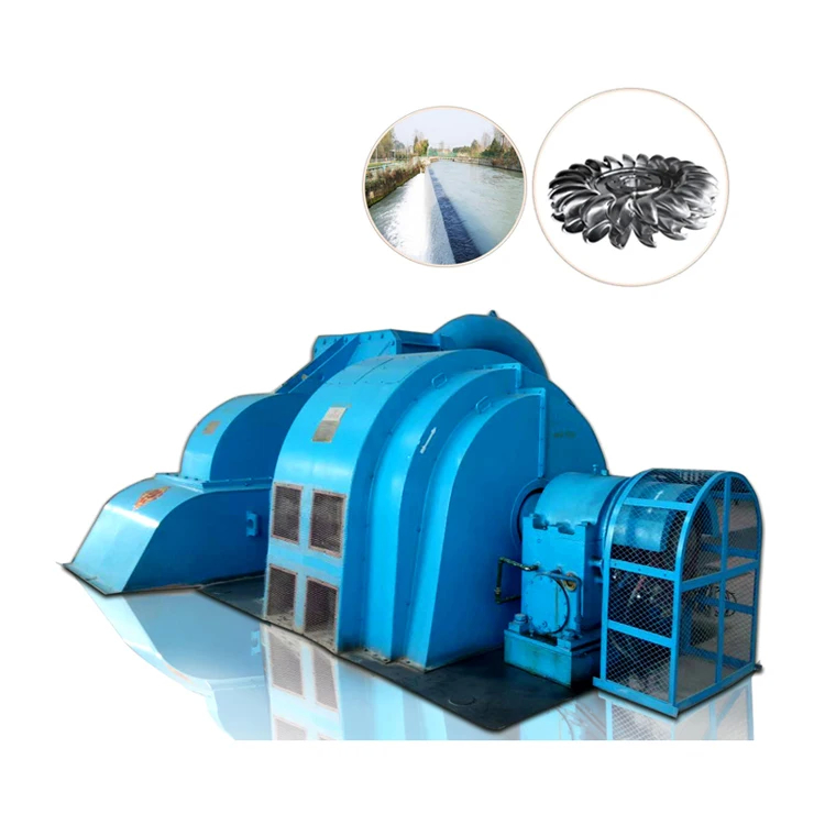 100-1000A lucht/olie koeling Pelton turbine generator roestvrij staal met microgouverneur