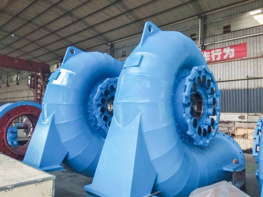 Gepersonaliseerde duurzaamheid Hydroturbinegenerator met componenten van roestvrij staal voor 50HZ/60HZ-toepassingen