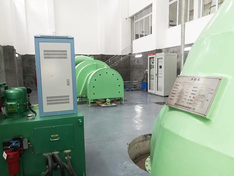 Duurzaamheid Stalen waterturbinegenerator 450-1000 tpm voor waterhoofd 5m-500m