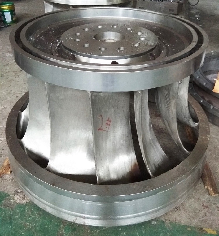 Verticale/horizontale borstelloze waterturbinegenerator met snelheid 450-1000 t/min.