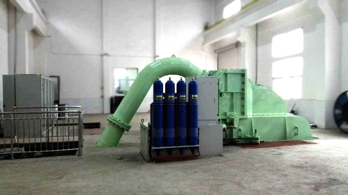 Duurzaamheid Stalen hydroturbine generator 5m-500m Waterhoofd Frequentie 50/60HZ Voor energieopwekking