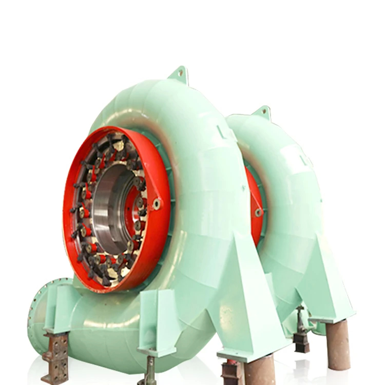 Vermogen Uitgang Borstelloze waterturbinegenerator 300-3000 tpm Versnellingsbereik 220V-690V Nominale spanning