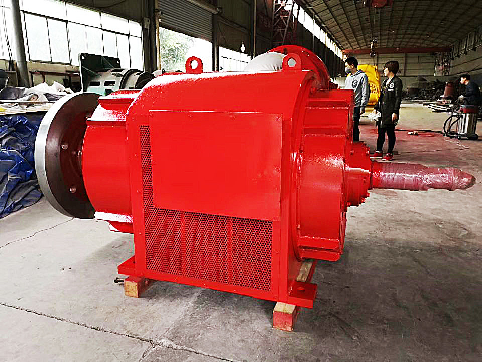 Verticale waterturbinegenerator 200kw-20mw Vermogen Uitgang Nominale frequentie 50Hz/60Hz Aanpasbare kleur Lucht/Water