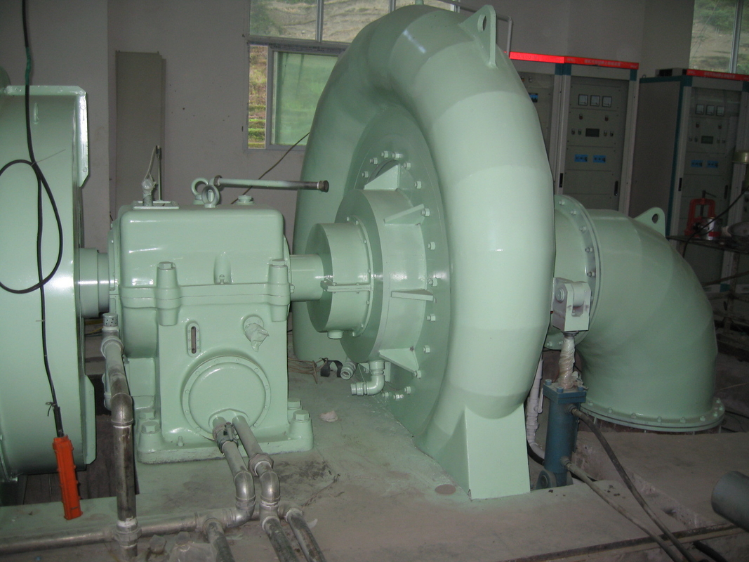 Gepersonaliseerde duurzaamheid Hydroturbinegenerator met roestvrij staal runner genereren van vermogen bij 450-1000rpm