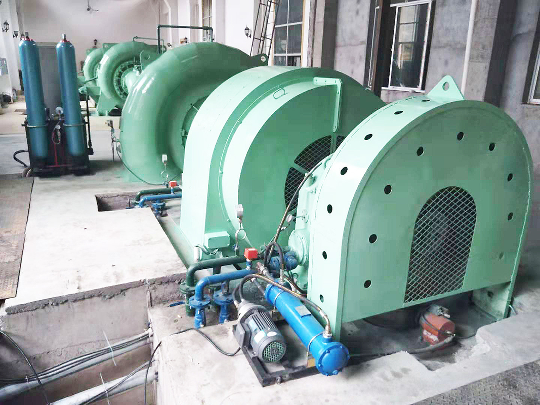 200kw-20mw Duurzaamheid Staal Roestvrij staal Hydroturbine Generator Voor 5m-500m water hoofd