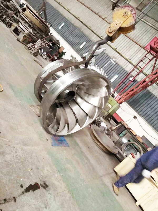 Duurzaamheid Waterturbine met hoog wateroppervlak voor op maat gemaakte wateroppervlakte tot 20 MW