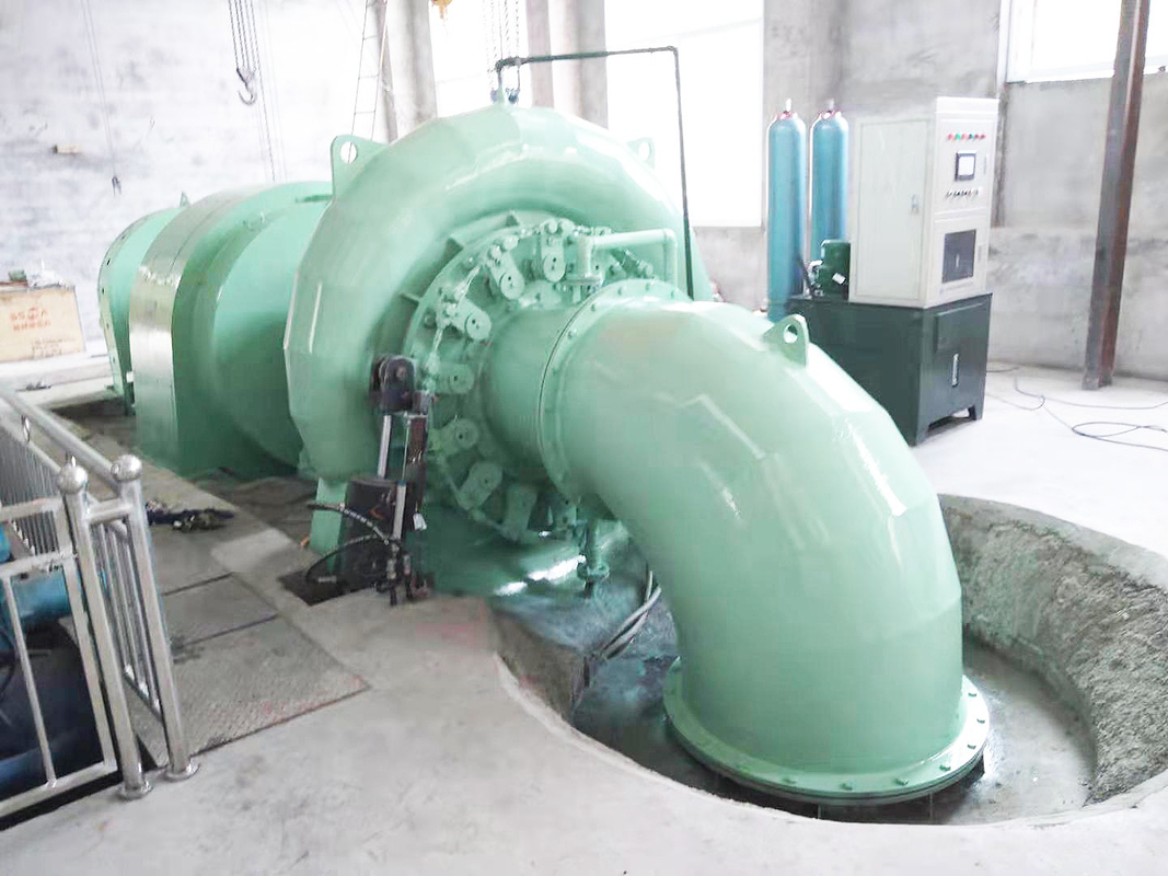 Verticale of horizontale Francis-turbinegenerator 400V 800V 6,3kV 10kV 50Hz/60HZ 20m-300M