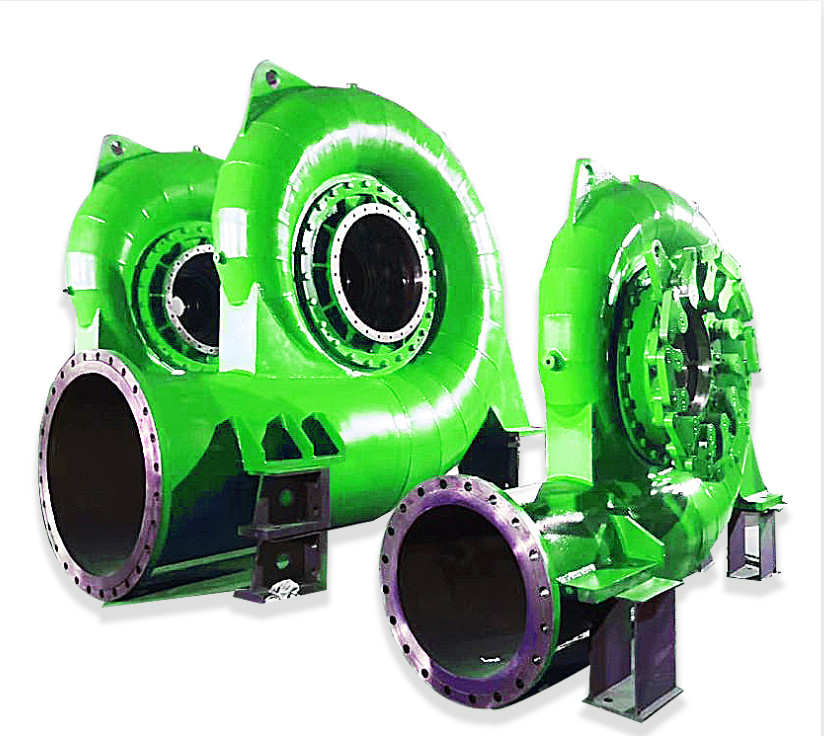 Automatische Francis-waterturbinegenerator van roestvrij staal 6,3 kV Verticale of horizontale installatie